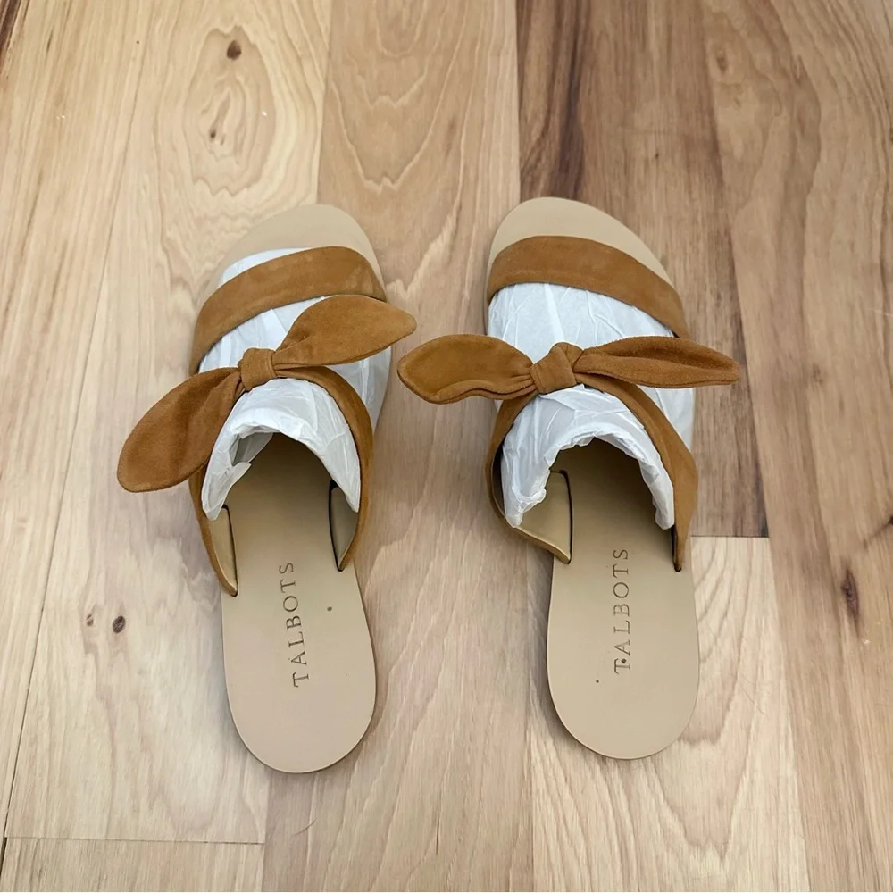 Talbots tan leather